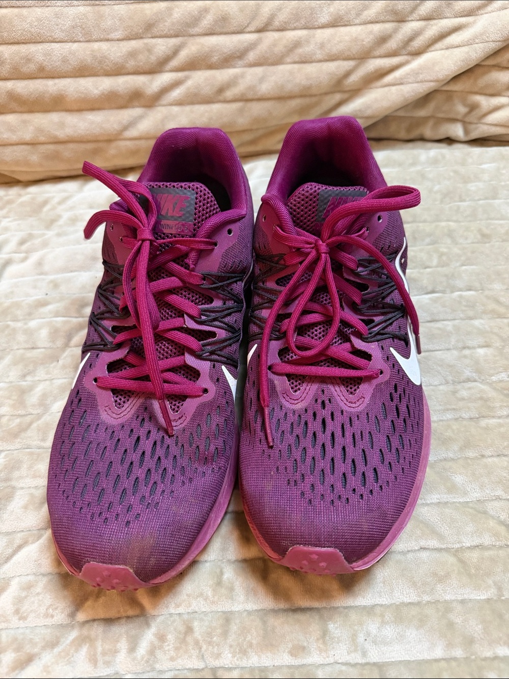 Nike Women’s Running Sneakers - Magenta & Purple Accent